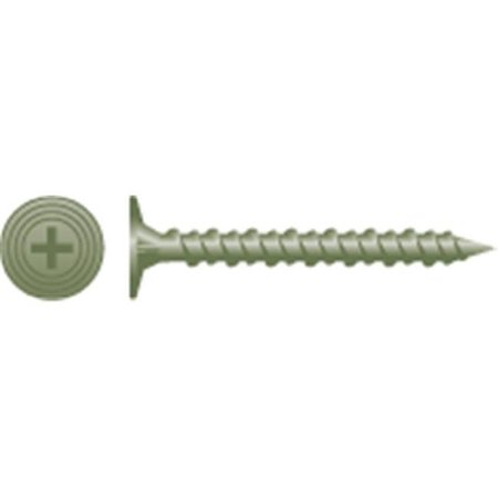 STRONG-POINT Deck Screw, #8 x 2-1/4 in, Steel 824CB